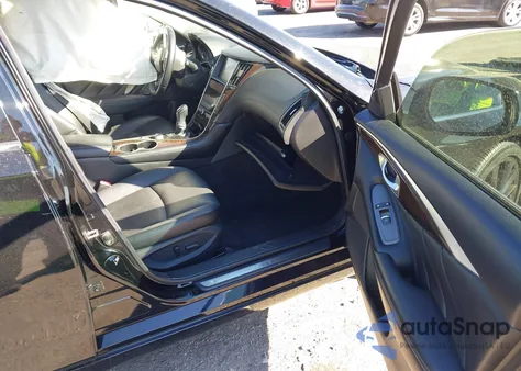 2018 Infiniti Q50 3.0T Luxe z USA, uszkodzony, nr VIN JN1EV7AP0JM357736